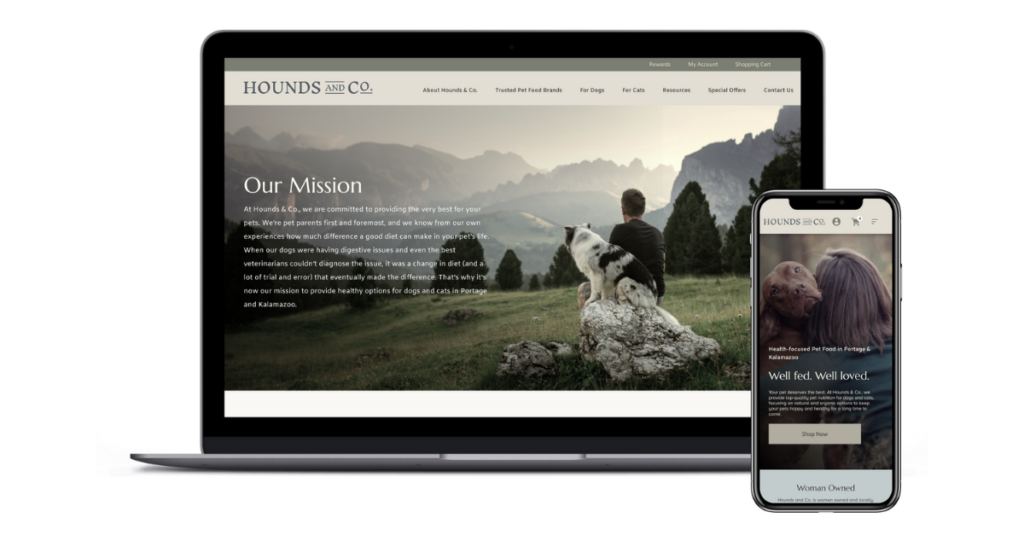 Hounds and Co. Website Revamp